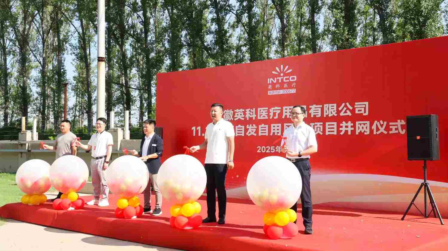 安徽365速发国际医疗11.2MW自发自用风电项目成功并网